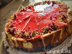 Cheesecake Pistcia-Malina